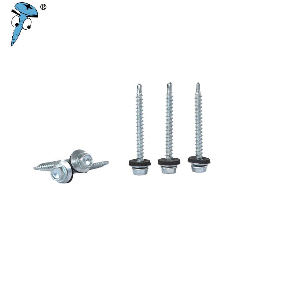 Wholesale Customizable Blue And White Plated Self Tapping Screw