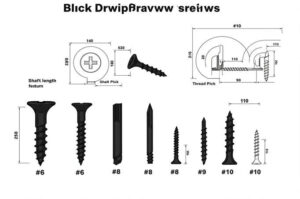 diâmetros de parafusos para drywall