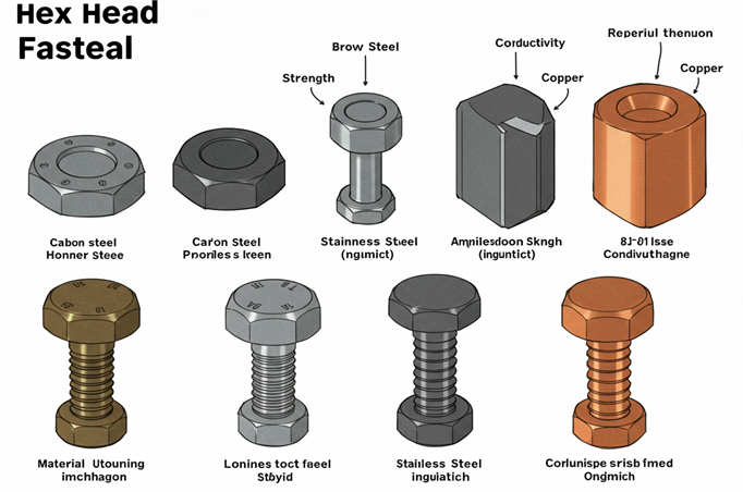 шестигранная головка винта princefastener.com