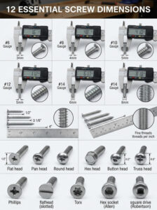 dimensions of a screw (2)